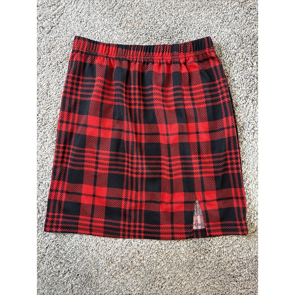 Gorlya Skirt Juniors Red &‎ Black Plaid Size 14Y